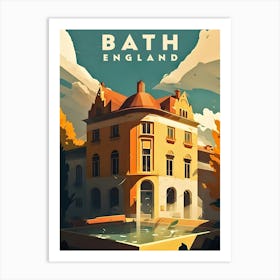 Bath England Uk Travel Art Print