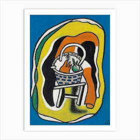 Fernand Léger Composition Au Panier (1950) Art Print