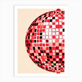 Disco Ball 2 Art Print