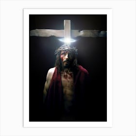 Jesus aureole Art Print