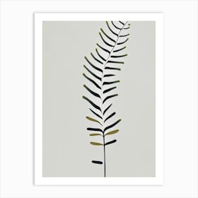 Mountain Spleenwort Simplicity Art Print