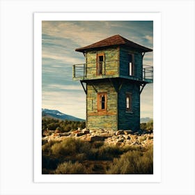 Ancient Guard Tower Art Print