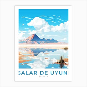 Bolivia Salar De Uyuni Travel Art Print