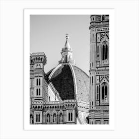 Florence In Black And White 6 Art Print