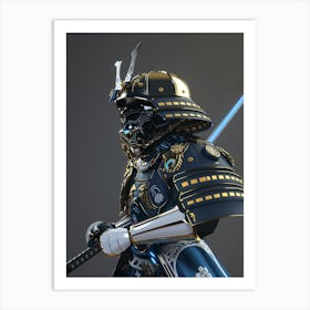 Stormtropper As A Vintagepunk Samurai 03 Art Print