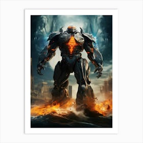 Pacific Rim 5 Art Print