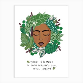Plant Soul Art Print