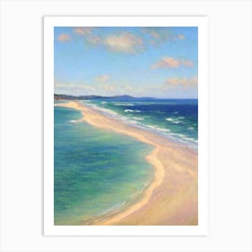 Apollo Bay Beach Australia Monet Style Art Print