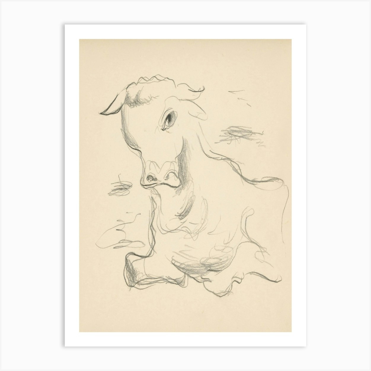 Sketchbook 1 39, Mikuláš Galanda (2) Art Print by Fy! Classic Art Prints and Posters