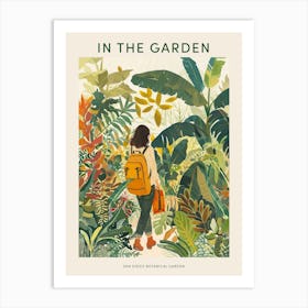 In The Garden Poster San Diego Botanical Garden 1 Art Print