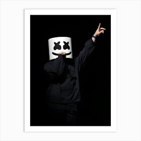 Marshmello Mls All Star Concert Art Print