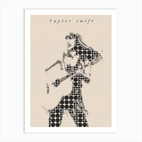 Taylor Swift Portrait Minimal Art Print