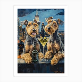 Sophisticated Terriers 2 Art Print