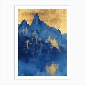 'Blue Mountains' 4 Art Print