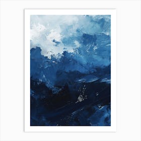 Blue Ocean 3 Art Print