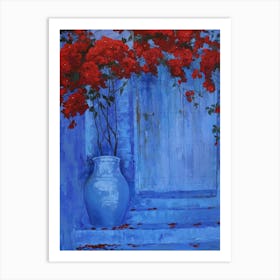 Die Blaue T�r Art Print