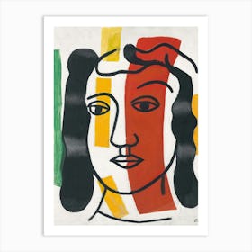 Fernand Léger Figure (1947) Art Print