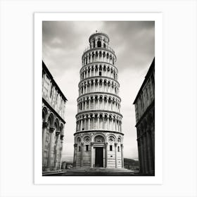 Pisa, Italy,  Black And White Analogue Photography  4 Art Print
