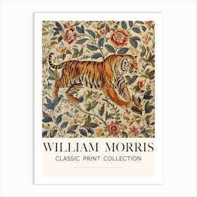 William Morris Style, Tiger Art Print