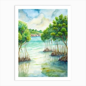 Mangrove Forest 1 Art Print