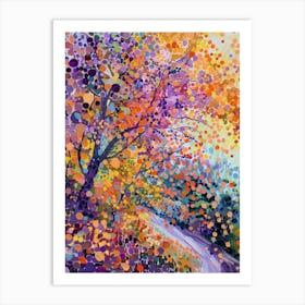 Autumn Trees 9 Art Print