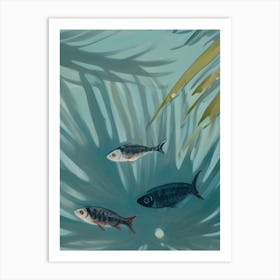 Carribean Fish In The Water Art Print