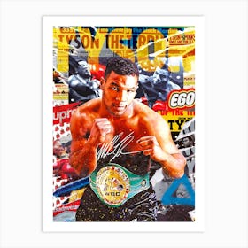 MIKE "The Iron" Tyson Art Print