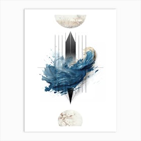 Poster Abstract Illustration Art 12 Art Print