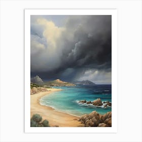 Stormy Sea.11 Art Print