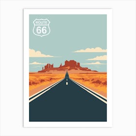 Route 66 Art Print