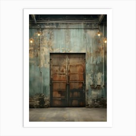 Distressed Brick 5 Art Print