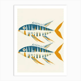 Two Fish 5 Art Print