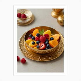 Fruit Bowl Art Print