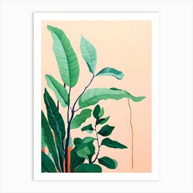 'Banana Plant' Art Print