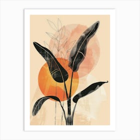 Banana Leaf 8 Art Print