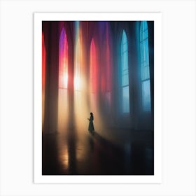 Game Of Light Art Print