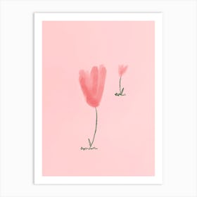 Simple Floral Art Print
