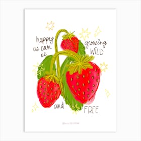 Wild And Free Art Print