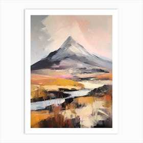 Ben Hope Scotland 2 Mountain Painting Art Print