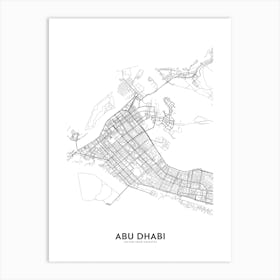 Abu Dhabi Art Print