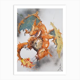 Zard Abstract Art Print