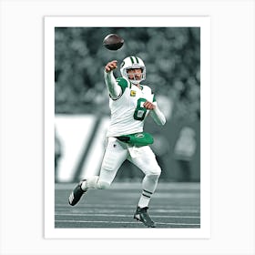 Aaron Rodgers Of The New York Jets Art Print