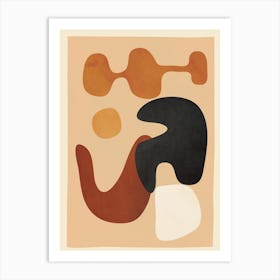 Minimal Abstract Forms Art Print