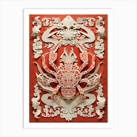 Chinese Crab Art Print