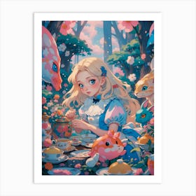 Alice In Wonderland Art Print