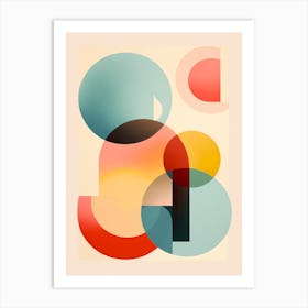 Abstract Shapes 1 Art Print