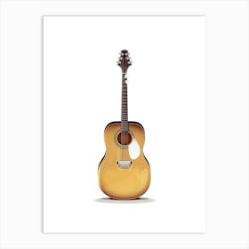 Acoustic Guitar Art Print