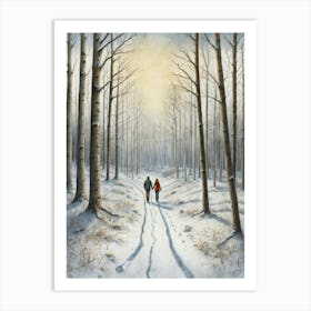 Walk In The Woods Art Print