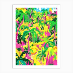 Tropical Jungle 14 Art Print