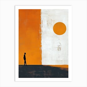 Sun Is Out, Minimalism Art Print